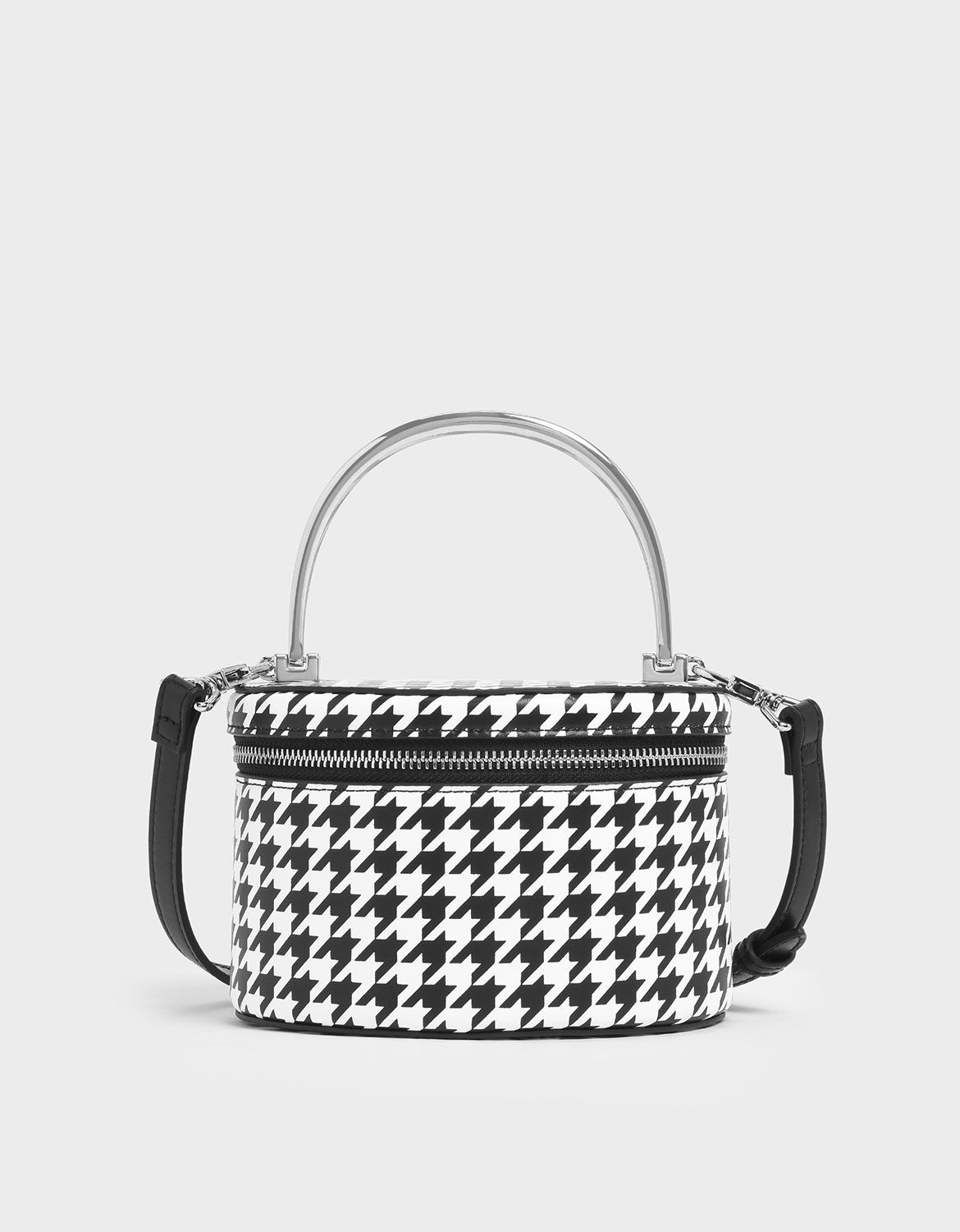 charles and keith top handle structured bag