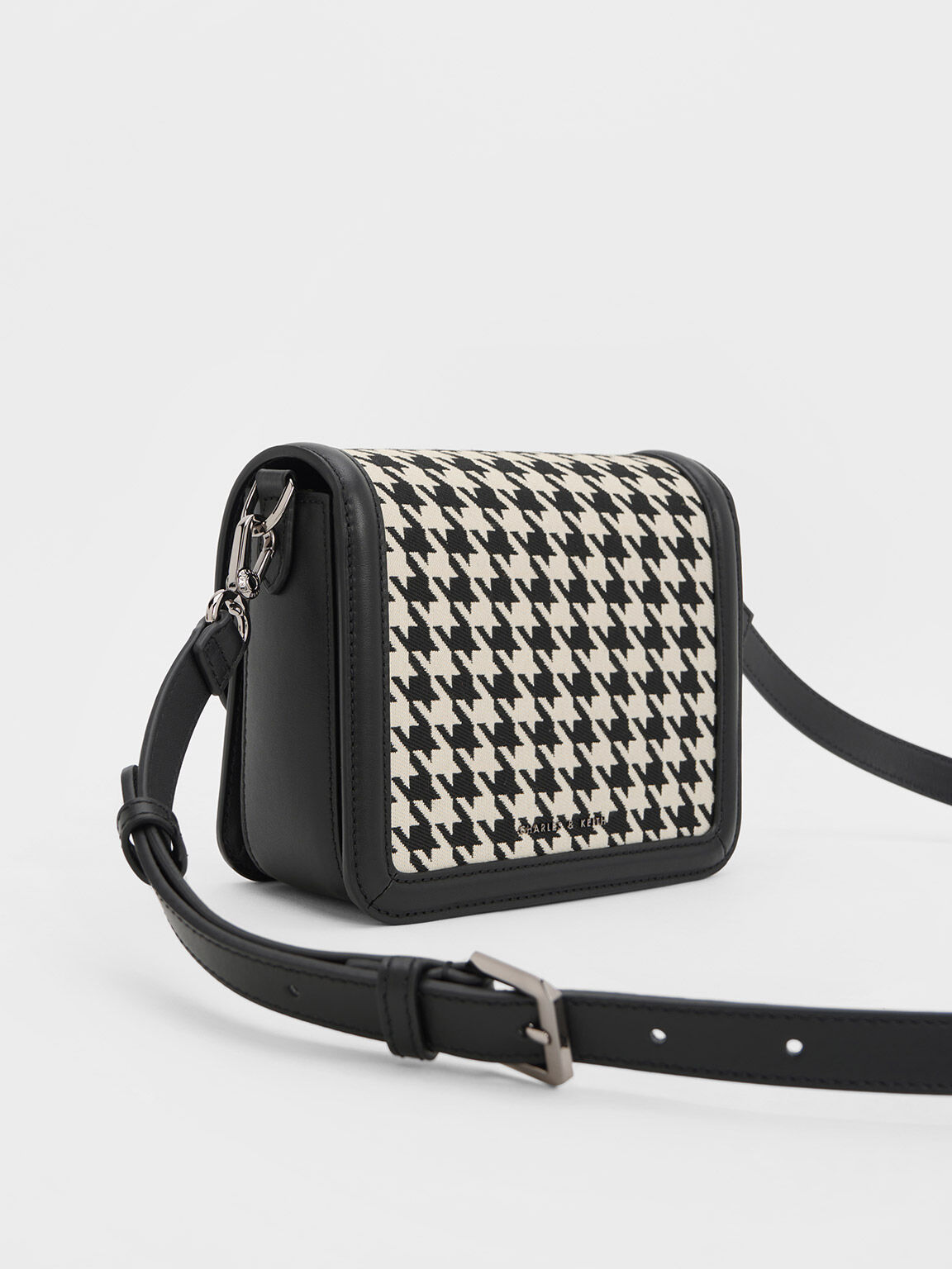 Kate Spade Darcy Woven Houndstooth Flap Chain Crossbody/ Shoulder Bag,  Wallet 