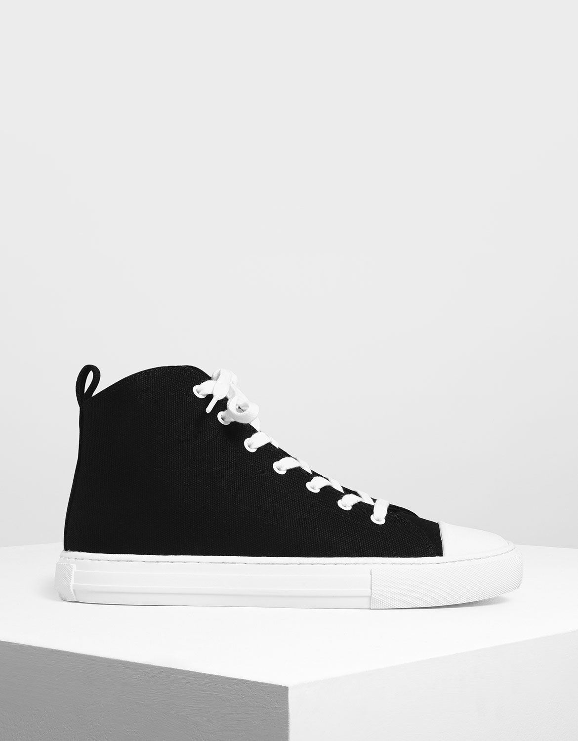 white high top canvas