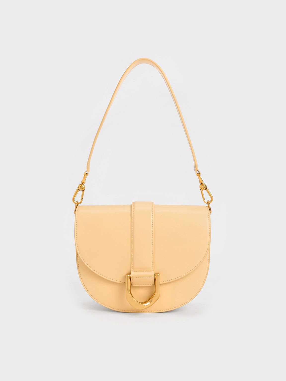 Gabine Saddle Bag, Beige, hi-res