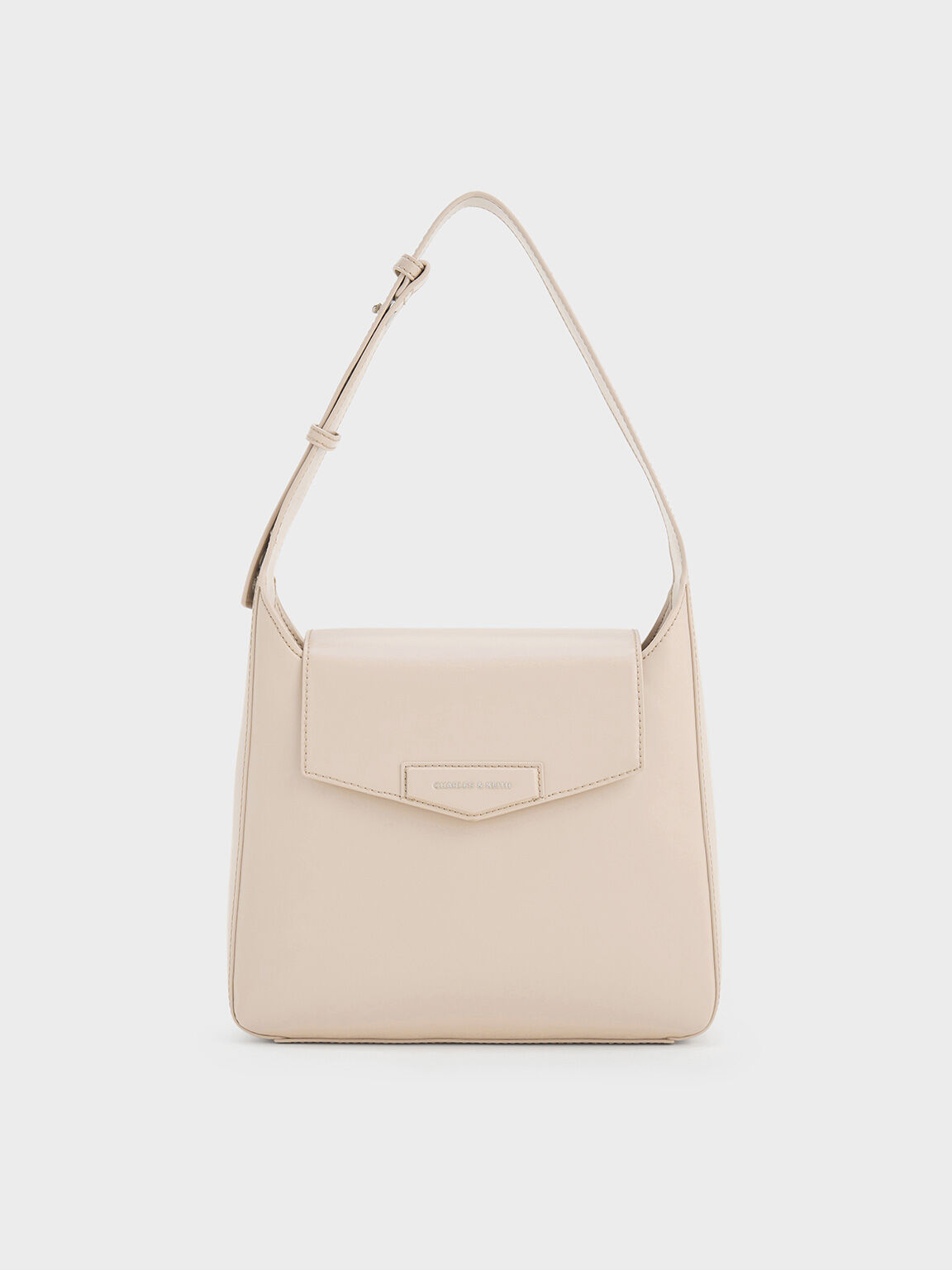 Adelie Envelope Hobo Bag, Oat, hi-res