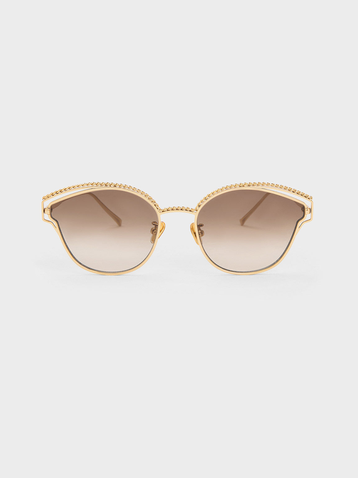 Loewe Luxury Cateye Double Frame Sunglasses In Acetate And Metal | Lyst