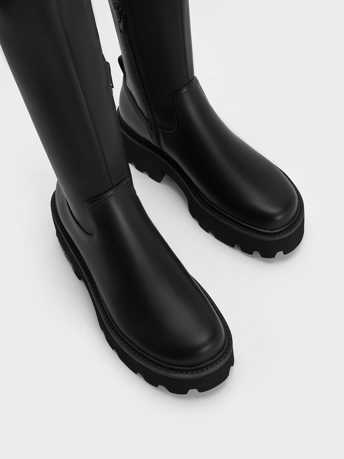 Low Classic Padding Boots - Black