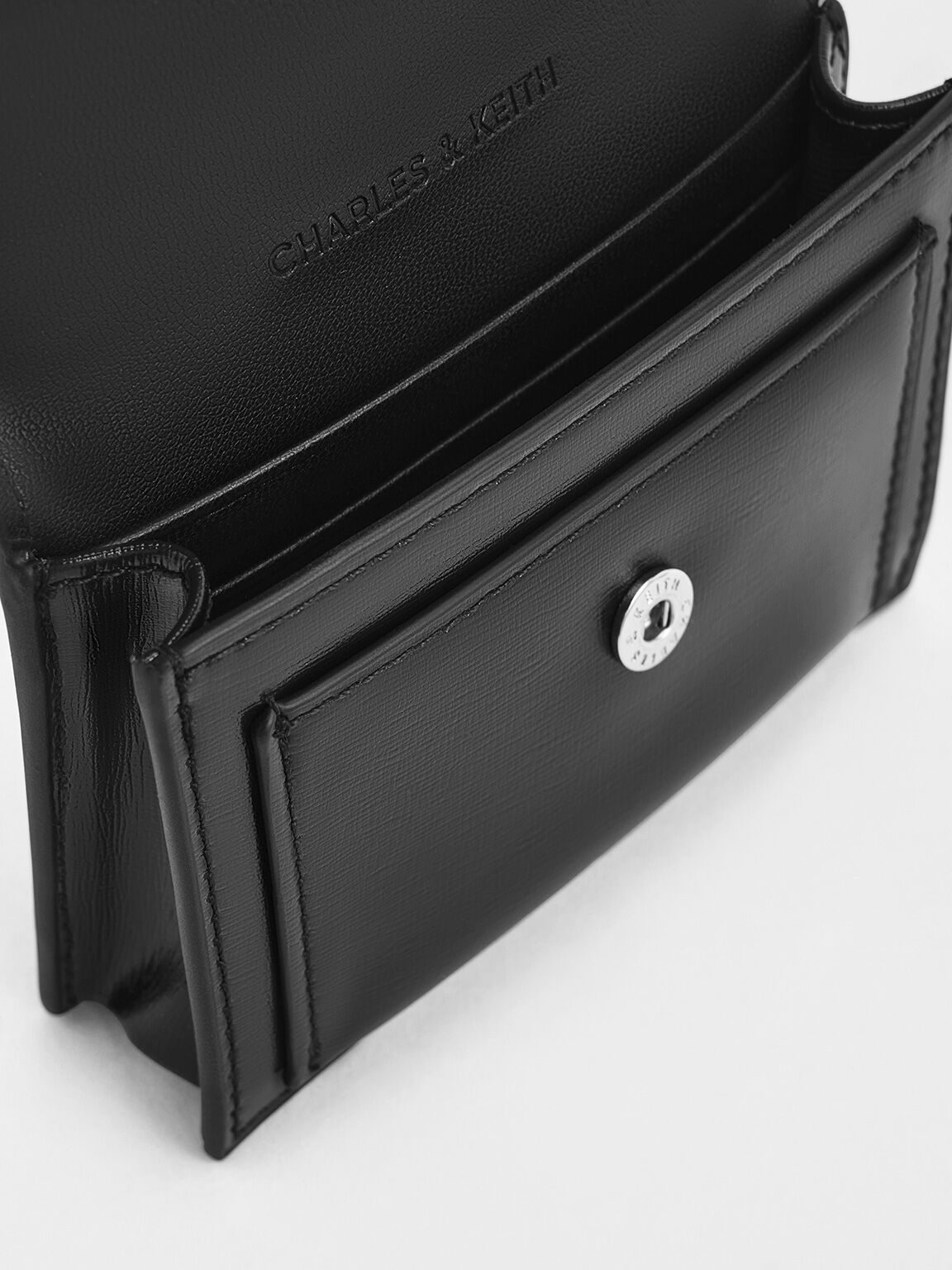 Adelie Envelope Card Holder, Noir, hi-res