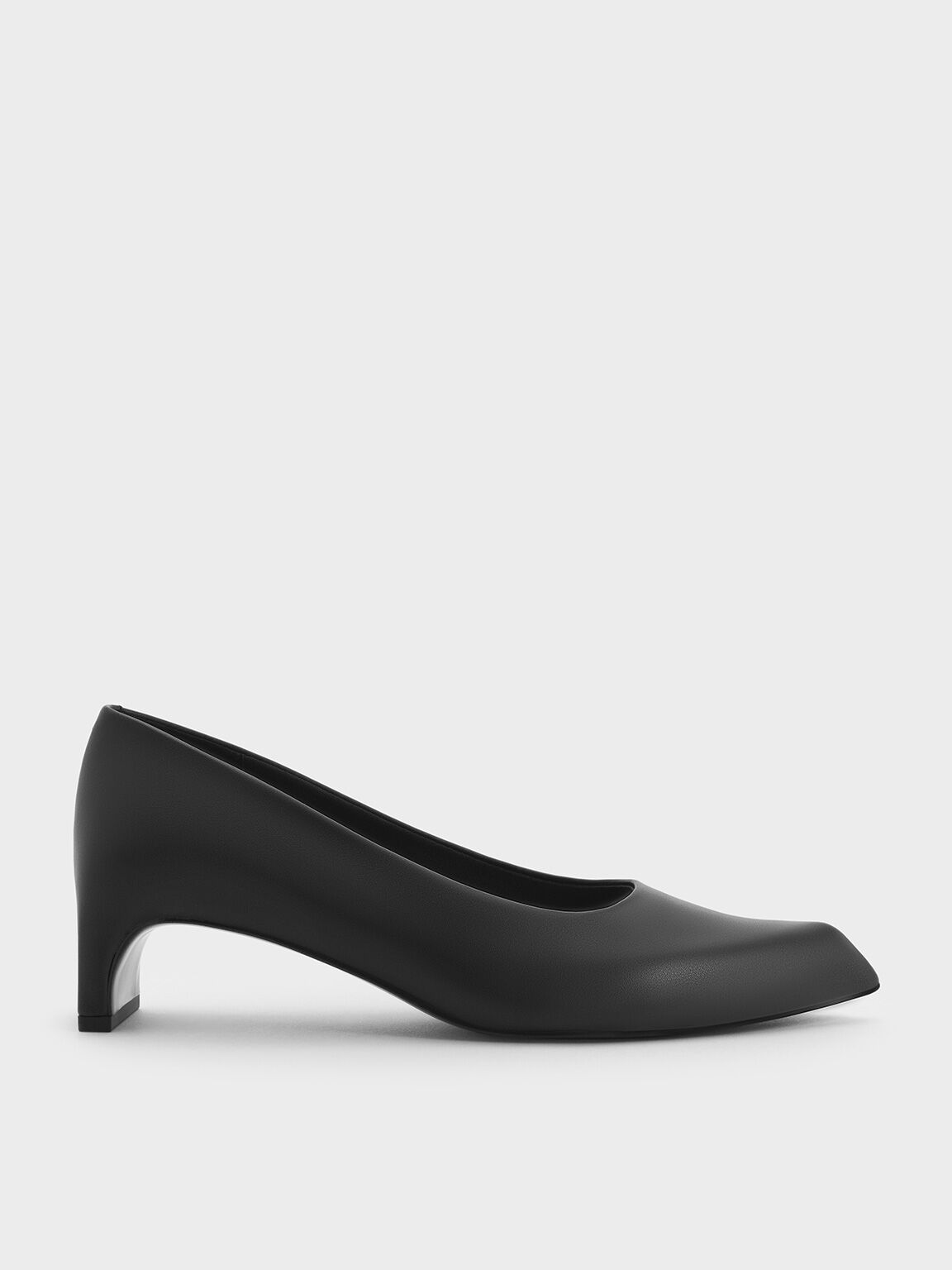 Lorde Blade-Heel Pointed-Toe Pumps, Black, hi-res