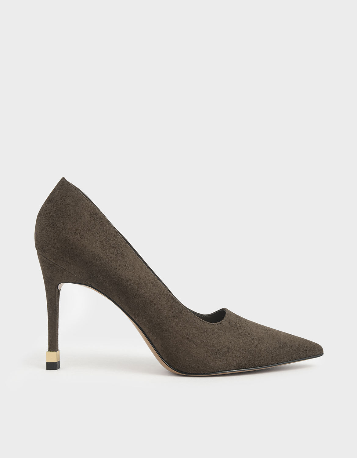 chrome stiletto heels