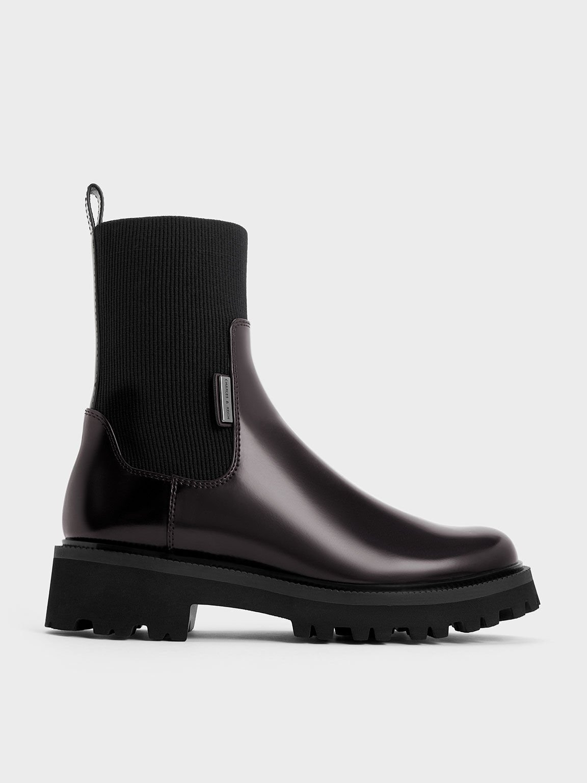 Remy Ridge-Sole Chelsea Boots, Burgundy, hi-res