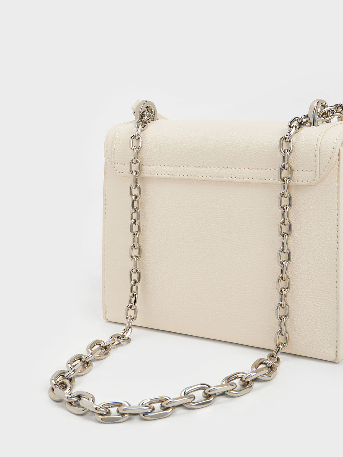 Charles & keith sale front flap sling bag