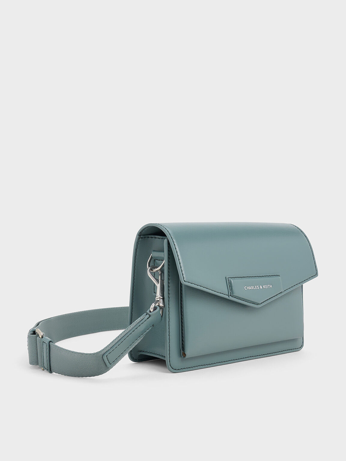 Adelie Envelope Crossbody Bag, Slate Blue, hi-res