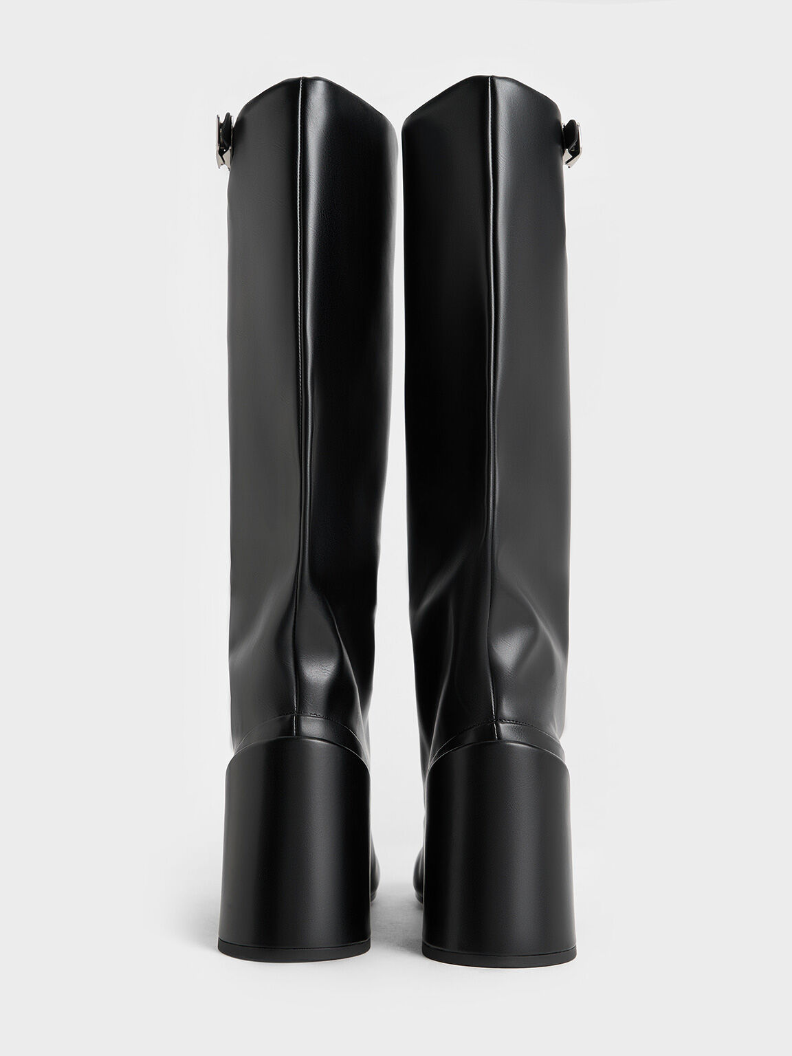 Robbie Platform Knee-High Boots, Black, hi-res