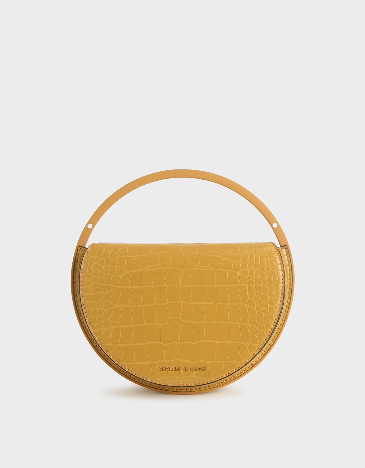 yellow circle bag