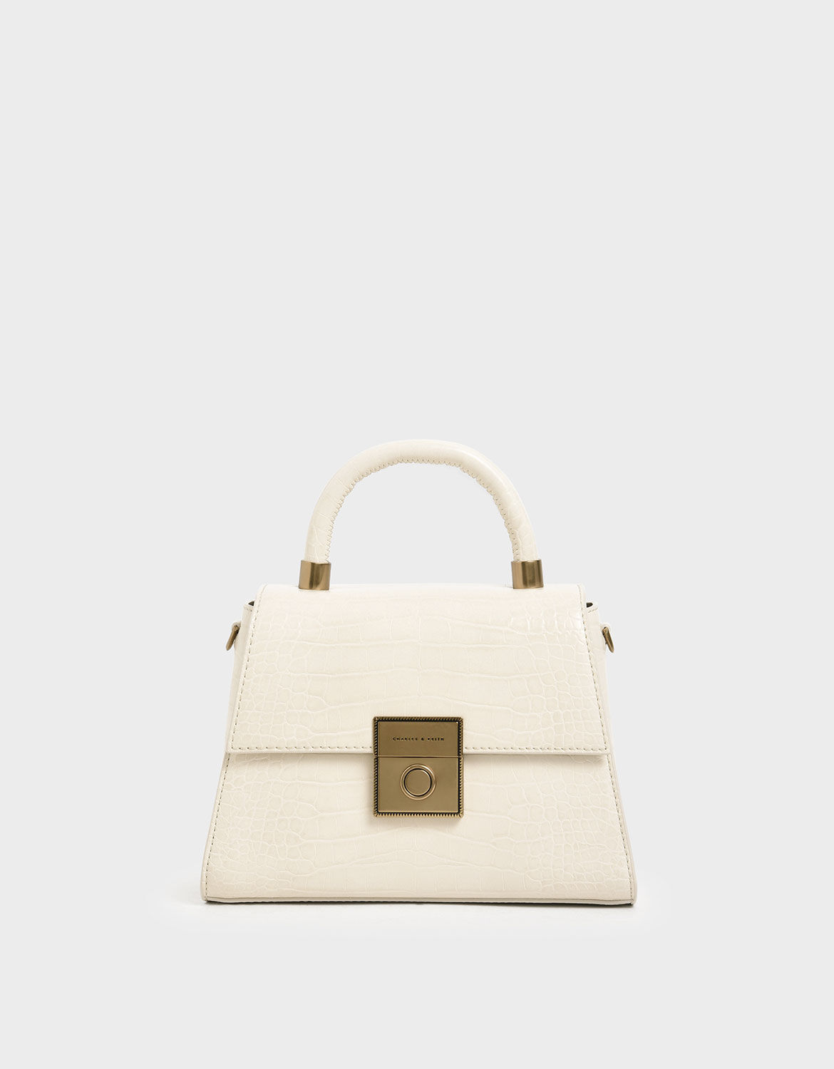 charles and keith structured handbag