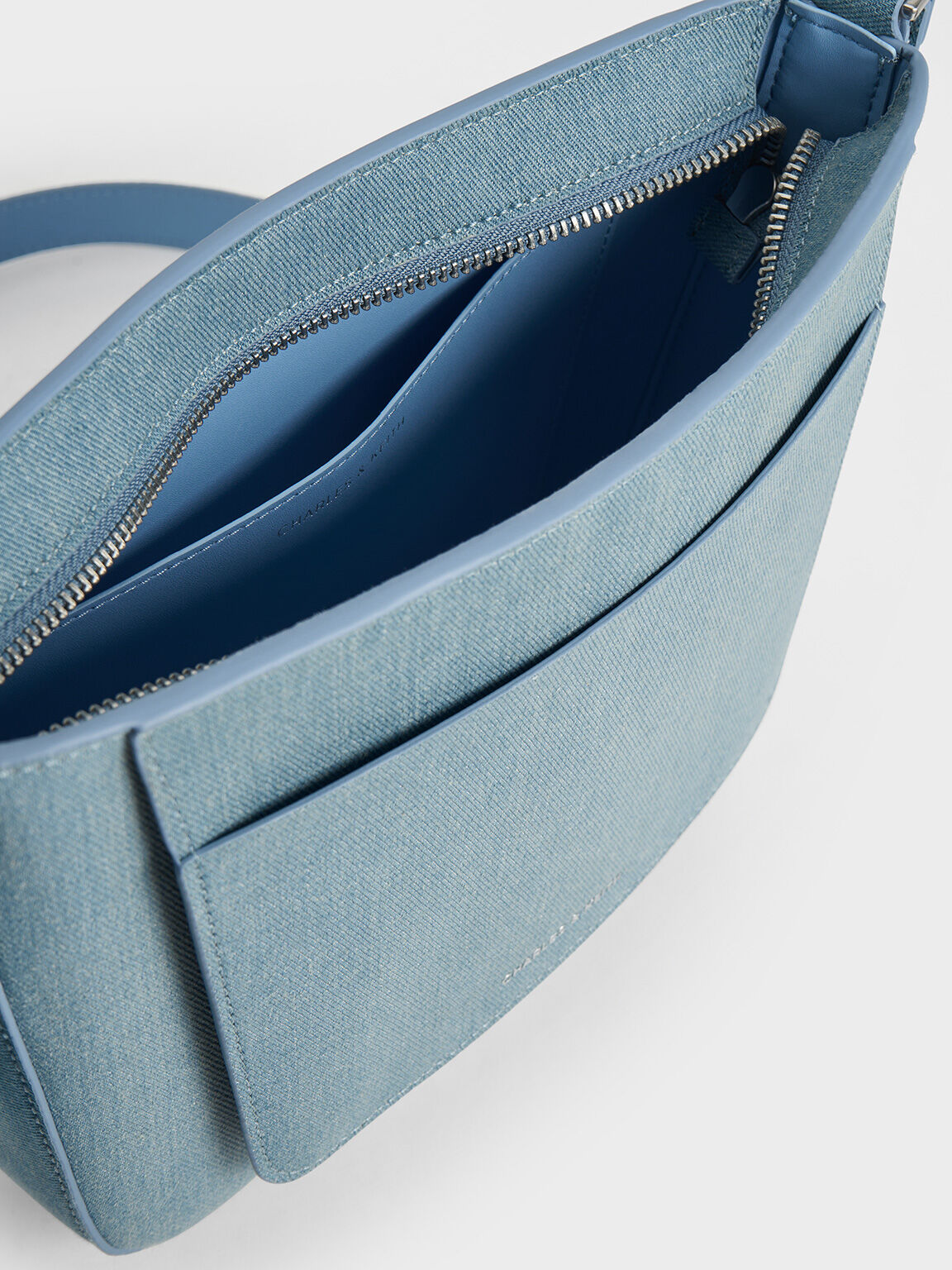 Irie Denim Shoulder Bag, Denim Blue, hi-res