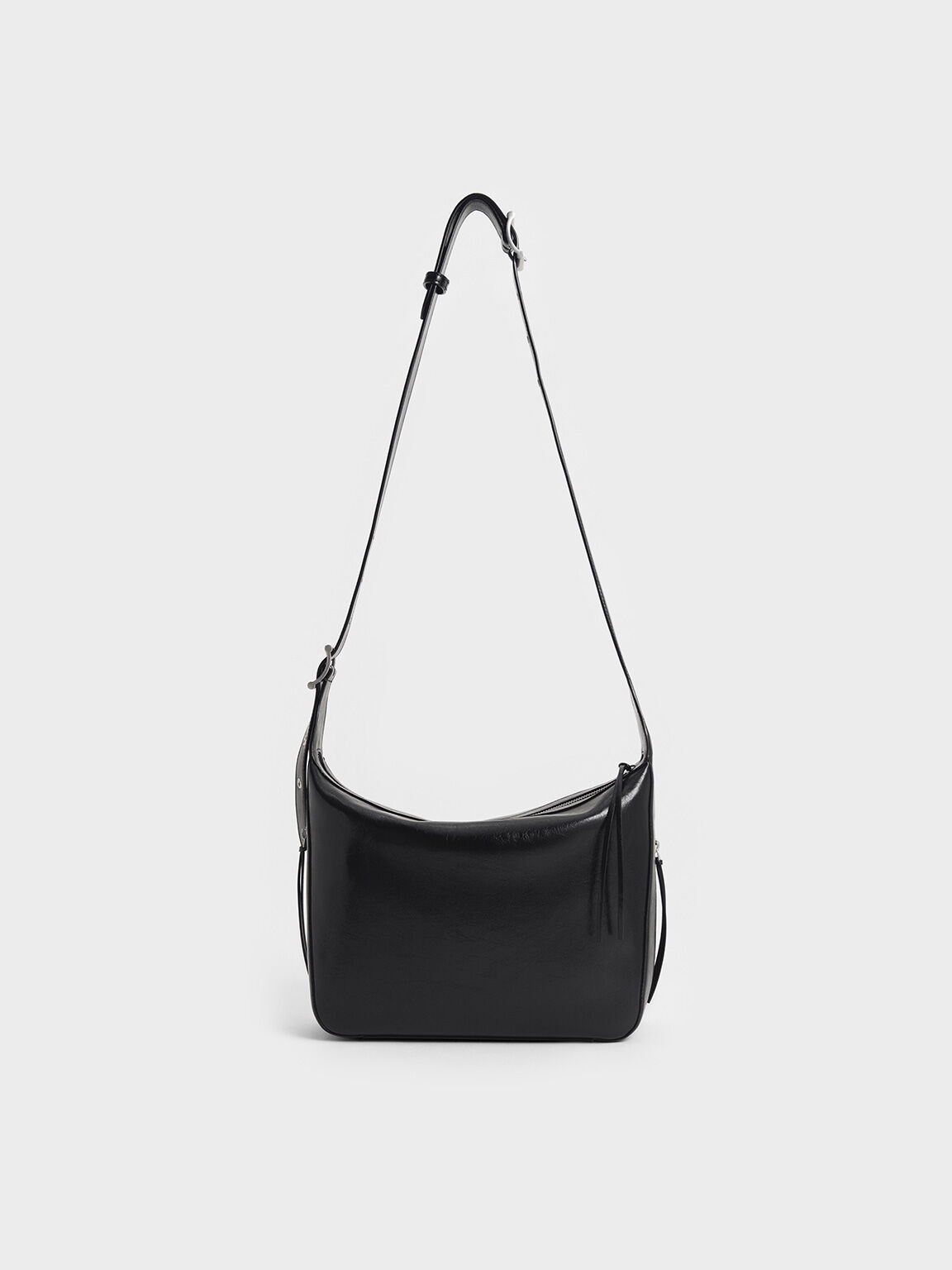 Bolso hobo Xylia, Noir, hi-res