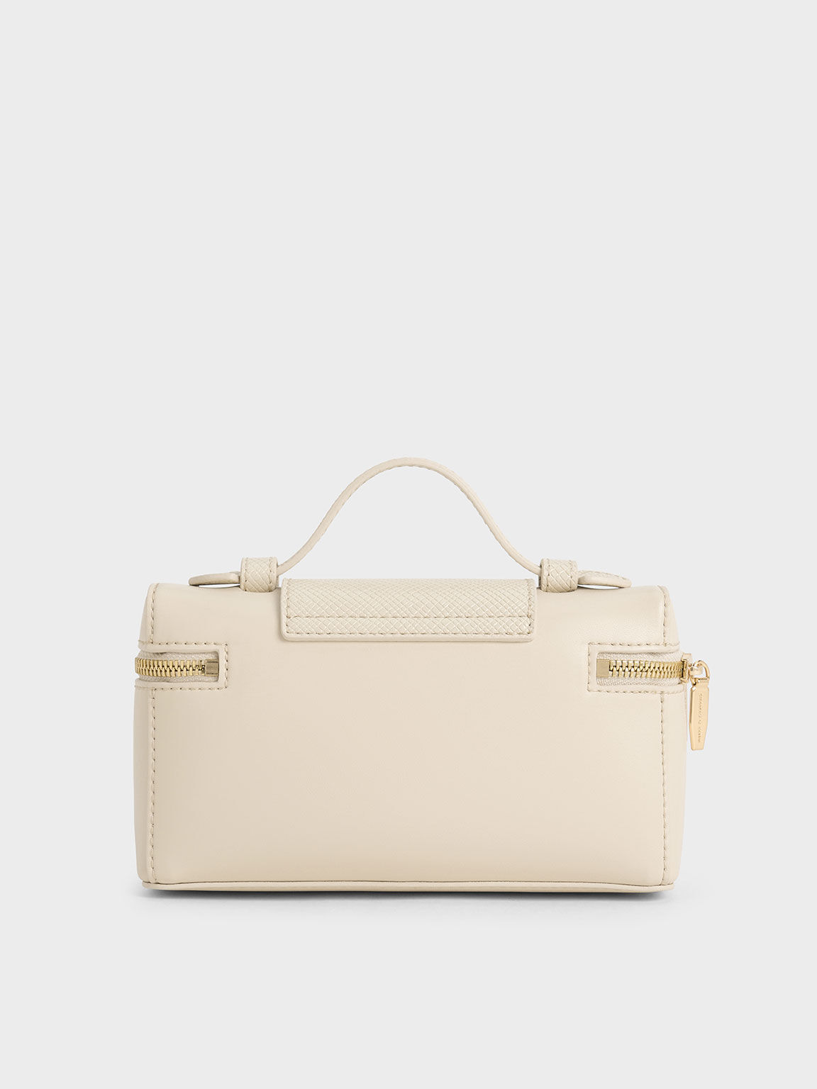 Arwen Top Handle Vanity Bag, Beige, hi-res