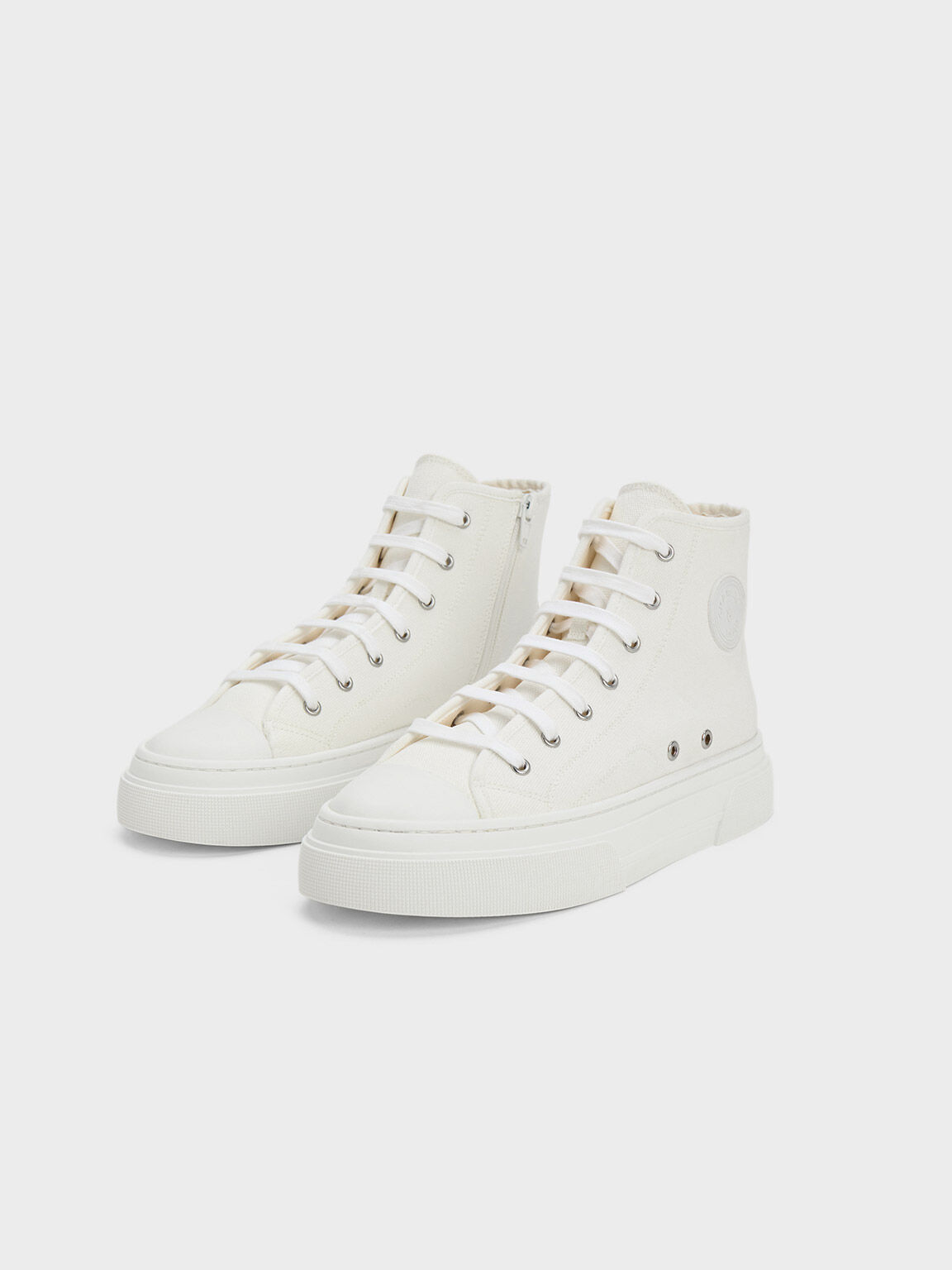 White sale high sneakers