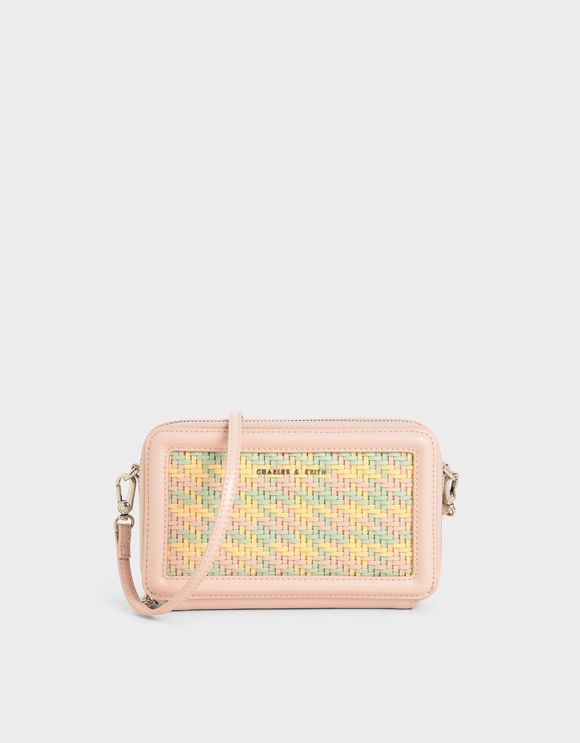 charles and keith pink wallet