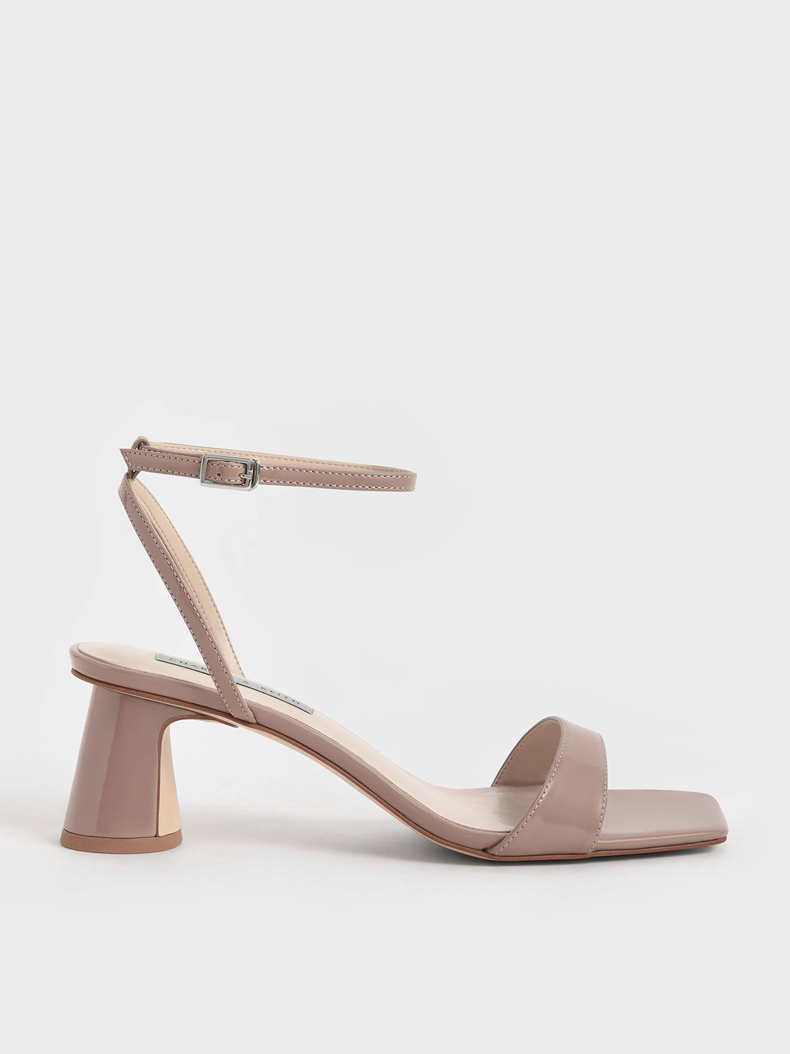 Chalk Trapeze Heel Slingback Pumps | CHARLES & KEITH | Slingback pump, How  to look classy, Slingback