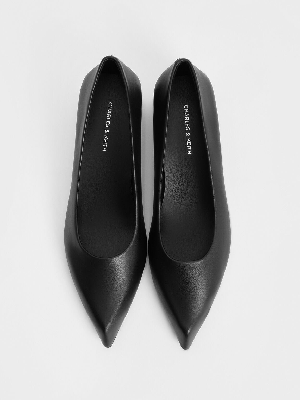 Lorde Blade-Heel Pointed-Toe Pumps, Black, hi-res