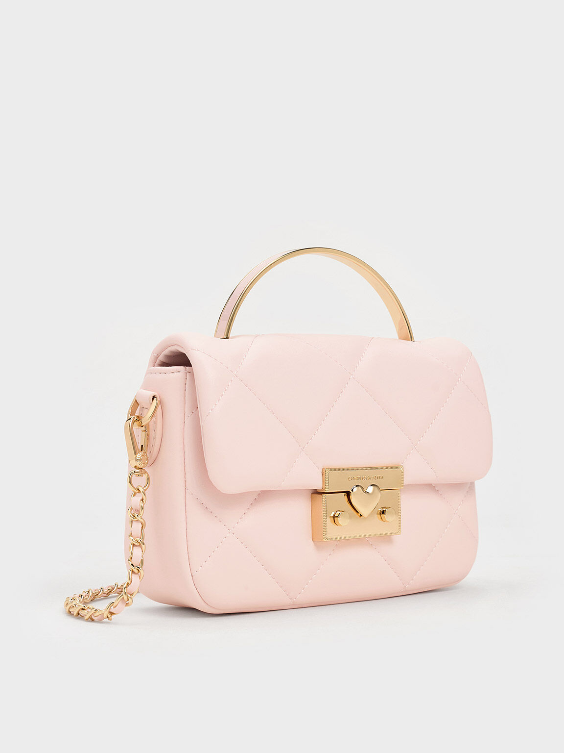 Summer 2024 | 520 Day: Quilted Box Top Handle Bag - CHARLES & KEITH US