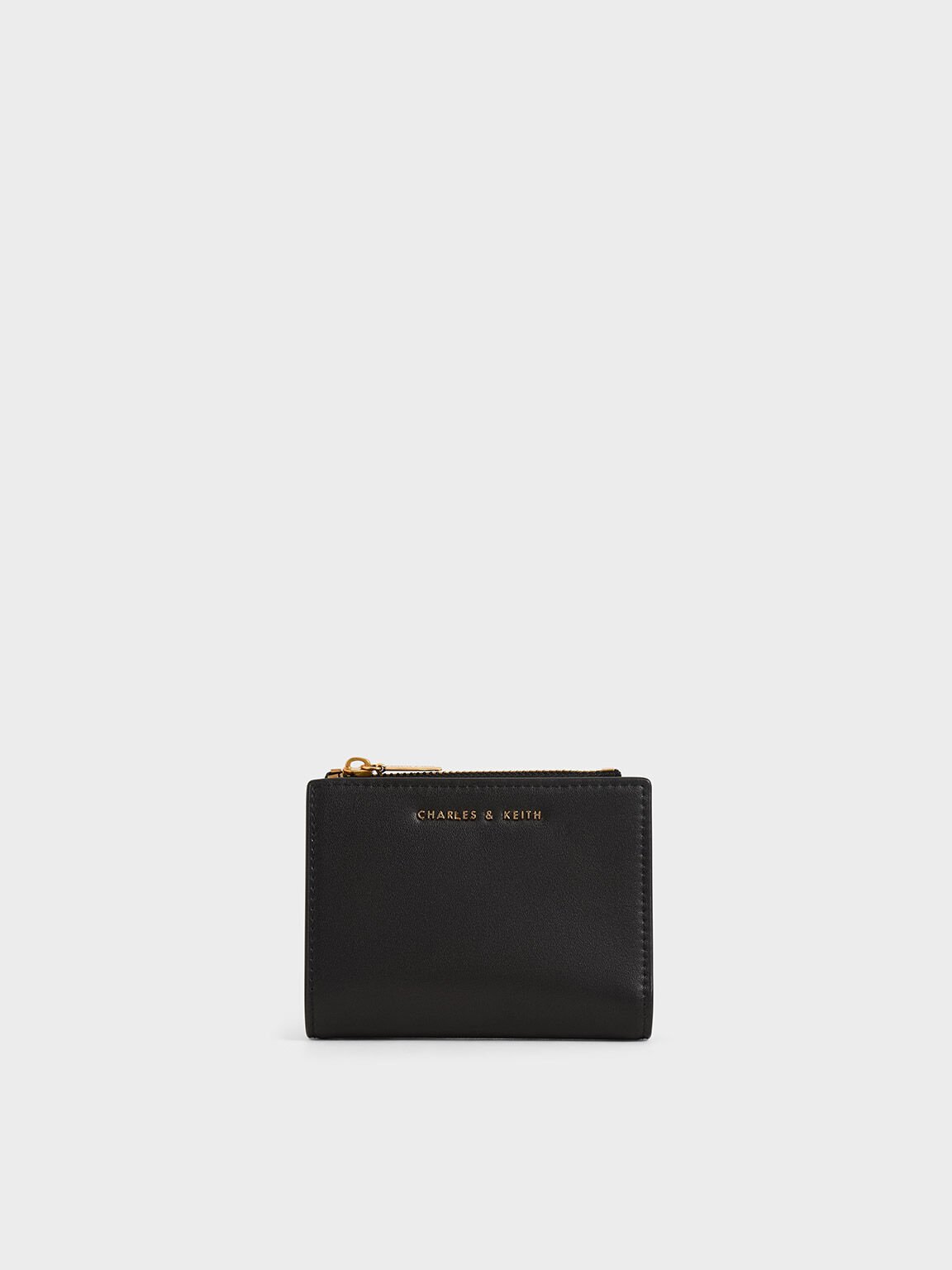 Mocha Este Belted Small Wallet - CHARLES & KEITH US