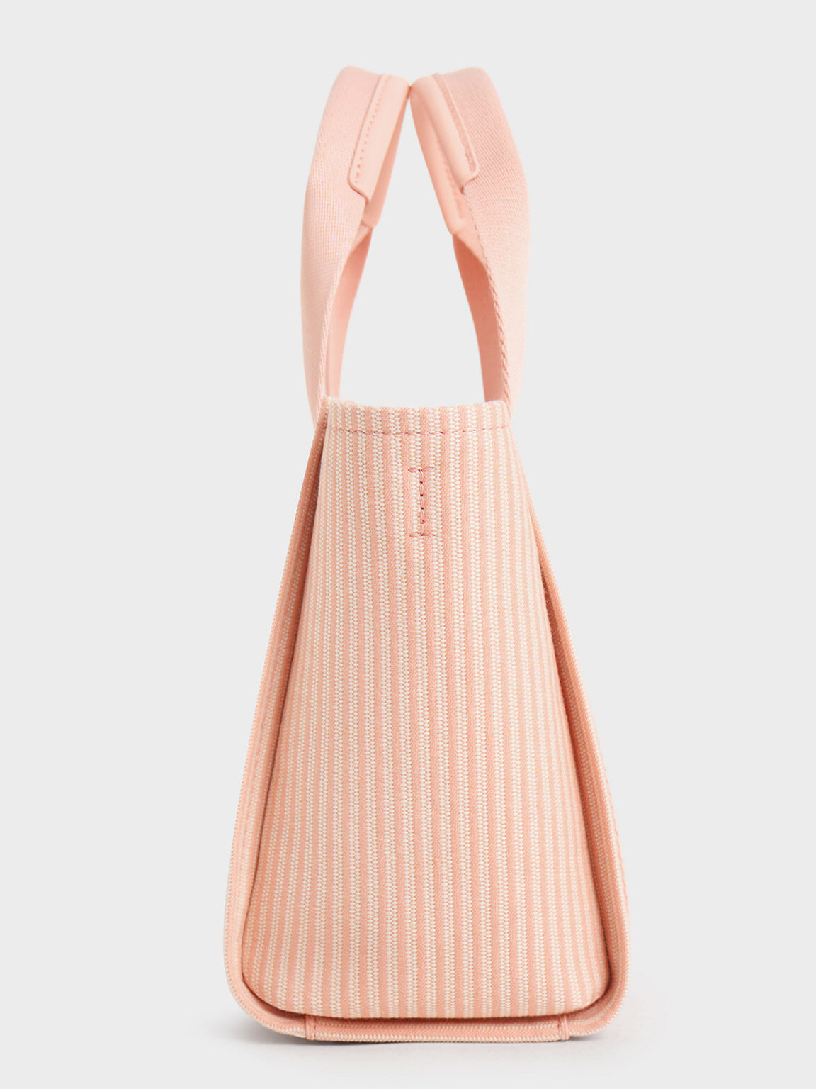 Kay Striped Tote Bag, Pink, hi-res