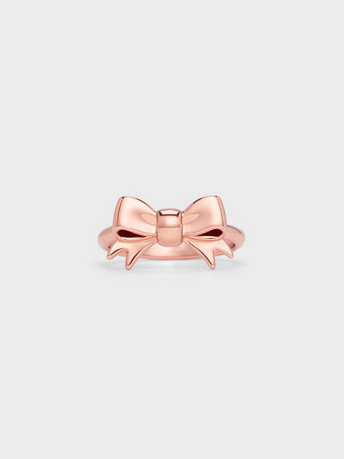 Paige Ribbon Ring, Rose Gold, hi-res