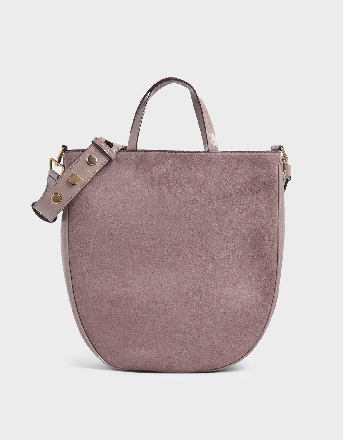 charles & keith textured tote bag