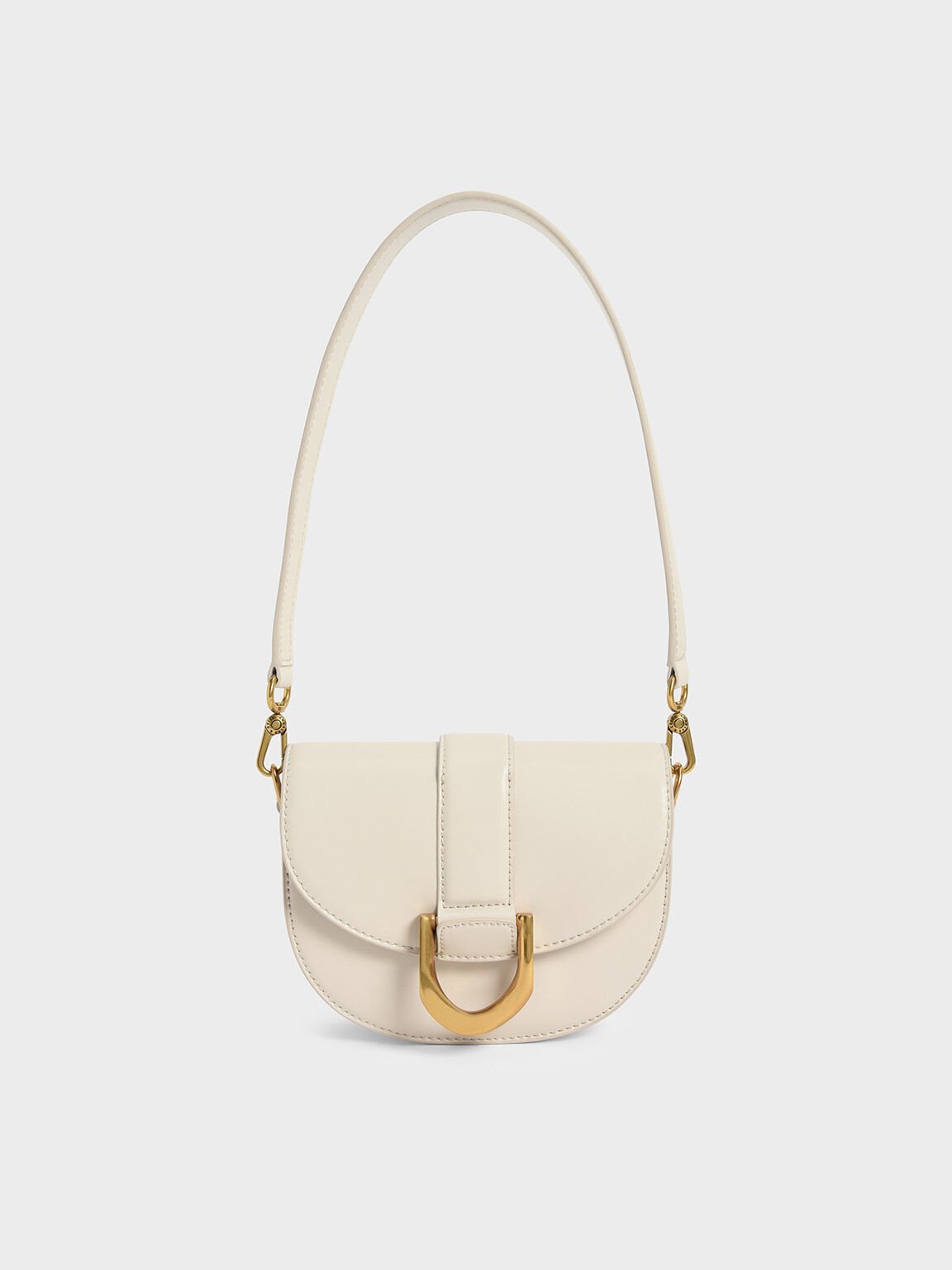 Mini Gabine Saddle Bag, Cream, hi-res