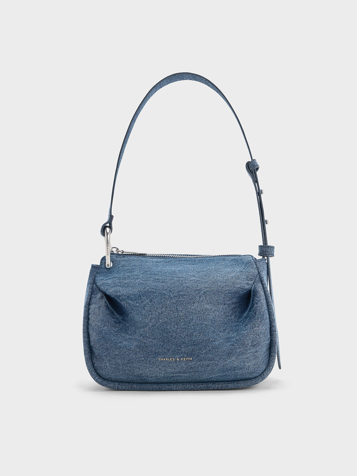 Lumen Denim Crossbody Bag - Denim Blue