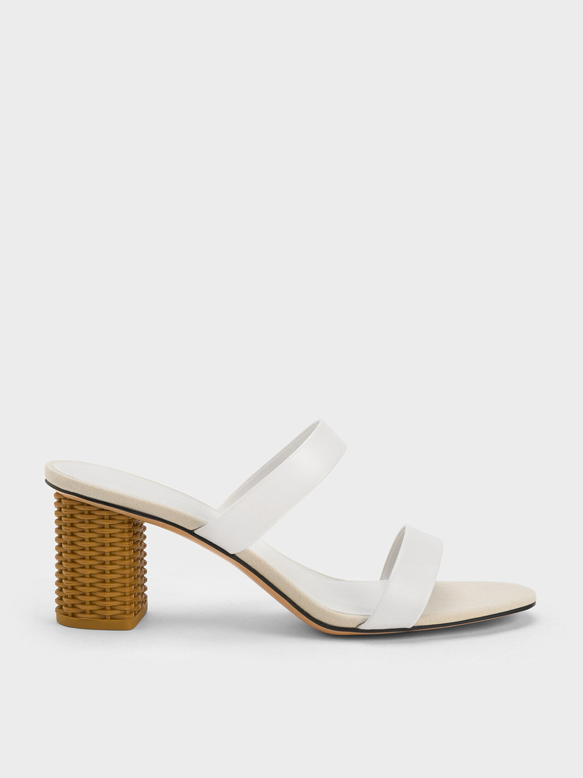 CHARLES & KEITH Netherlands - Shop Women's Shoes, Bags & Accessories |  Black sandals heels, White sandals heels, Faux leather heels