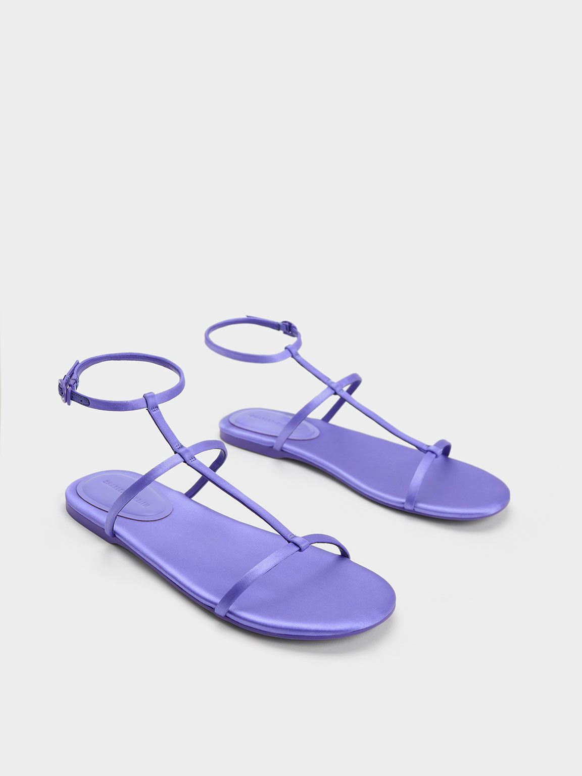 Lib Italian Heels Ankle Straps Peep Toe Platform Patent Stiletto Sandals - Light  Purple in Sexy Heels & Platforms - $104.72