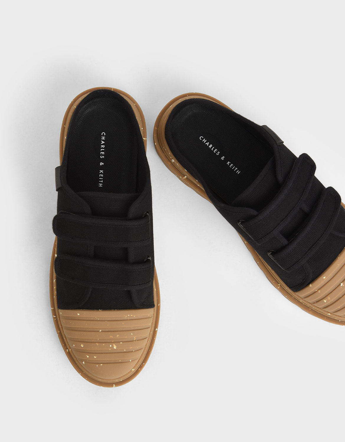 velcro mules