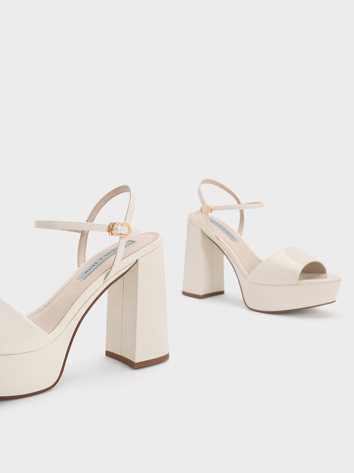 Prada Monolith Padded 55mm Sandals White Nappa Leather -  1X123N_2DL8_F0009_F_055 - US