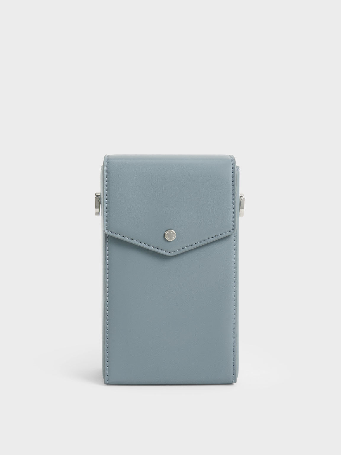 Elongated Crossbody Bag, Steel Blue, hi-res