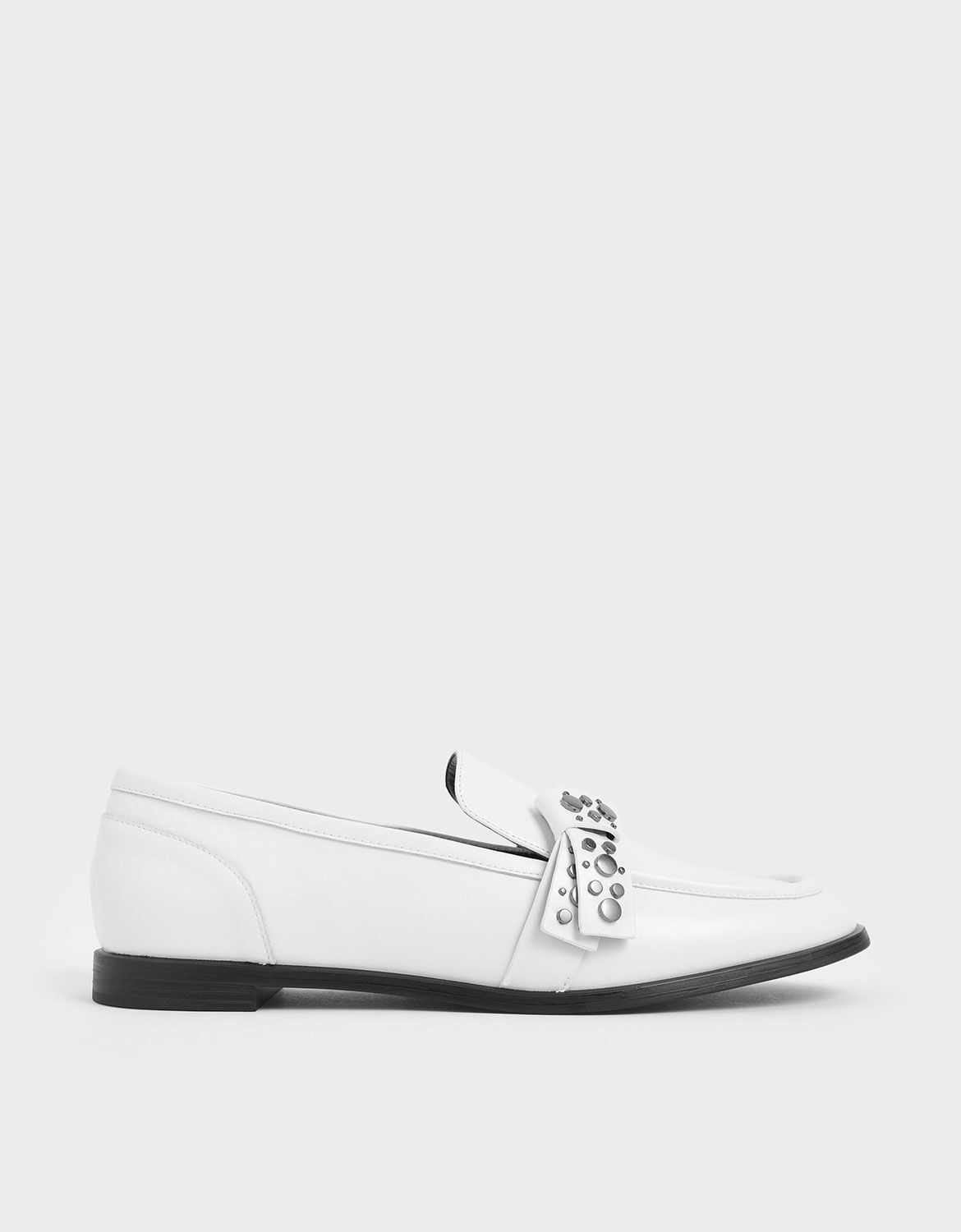 white loafer sneakers