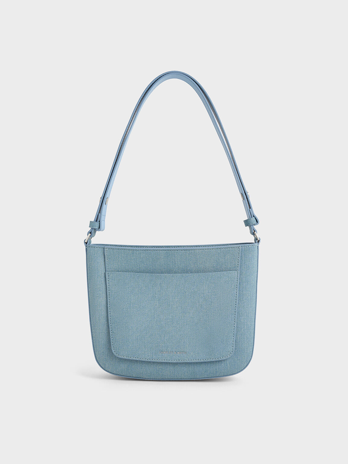 Irie Denim Shoulder Bag, Denim Blue, hi-res