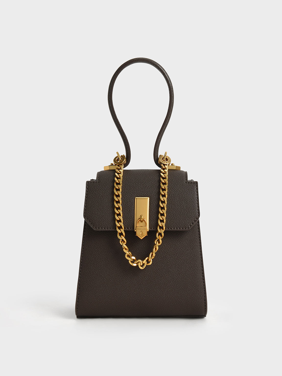 Charles & Keith Chunky Chain Bag  Chain bag outfit, Chain bags, Bags