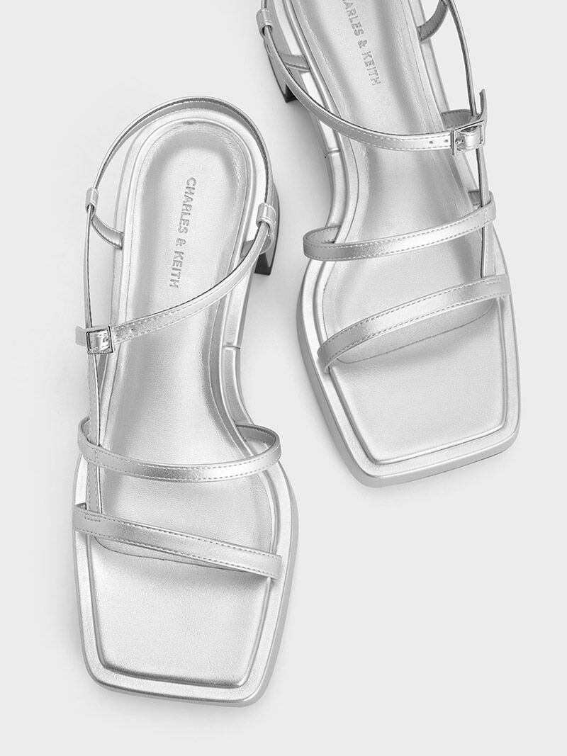 Next ladies 2025 silver sandals