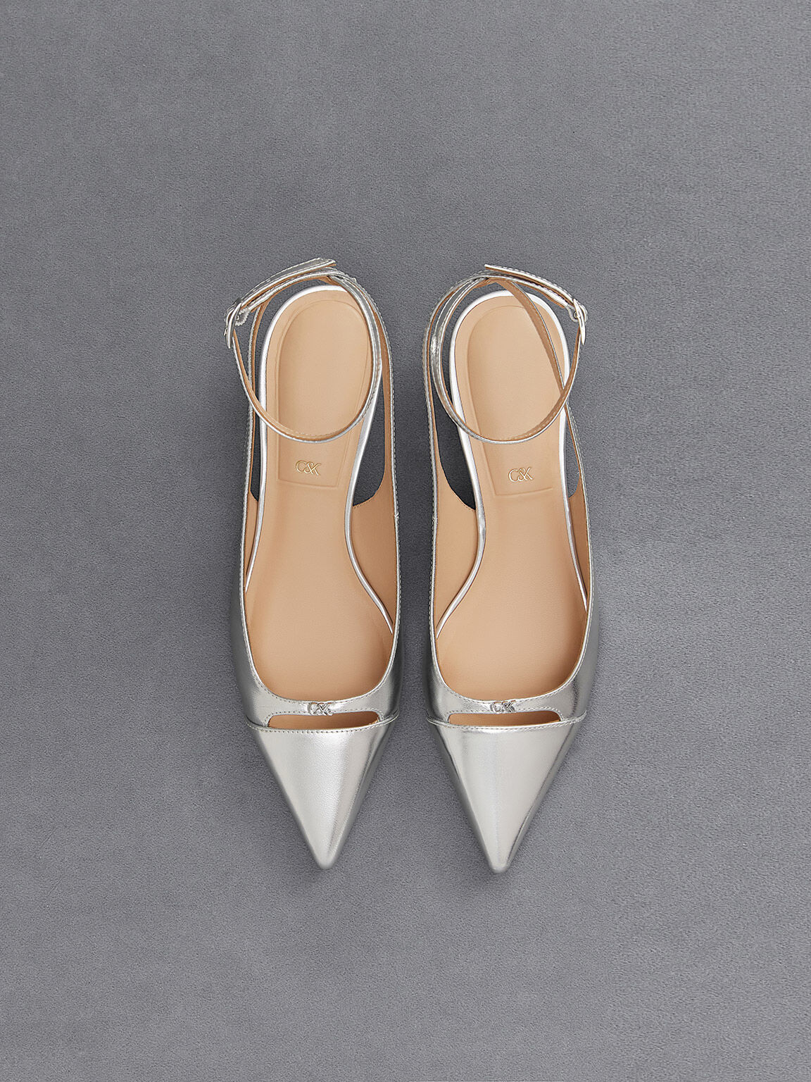 Amazon.com | Enelauge Women's Pointed Toe Pumps Kitten Heels Slip On Low  Heel Party Dress Work Shoes Silver 37-7US | Pumps