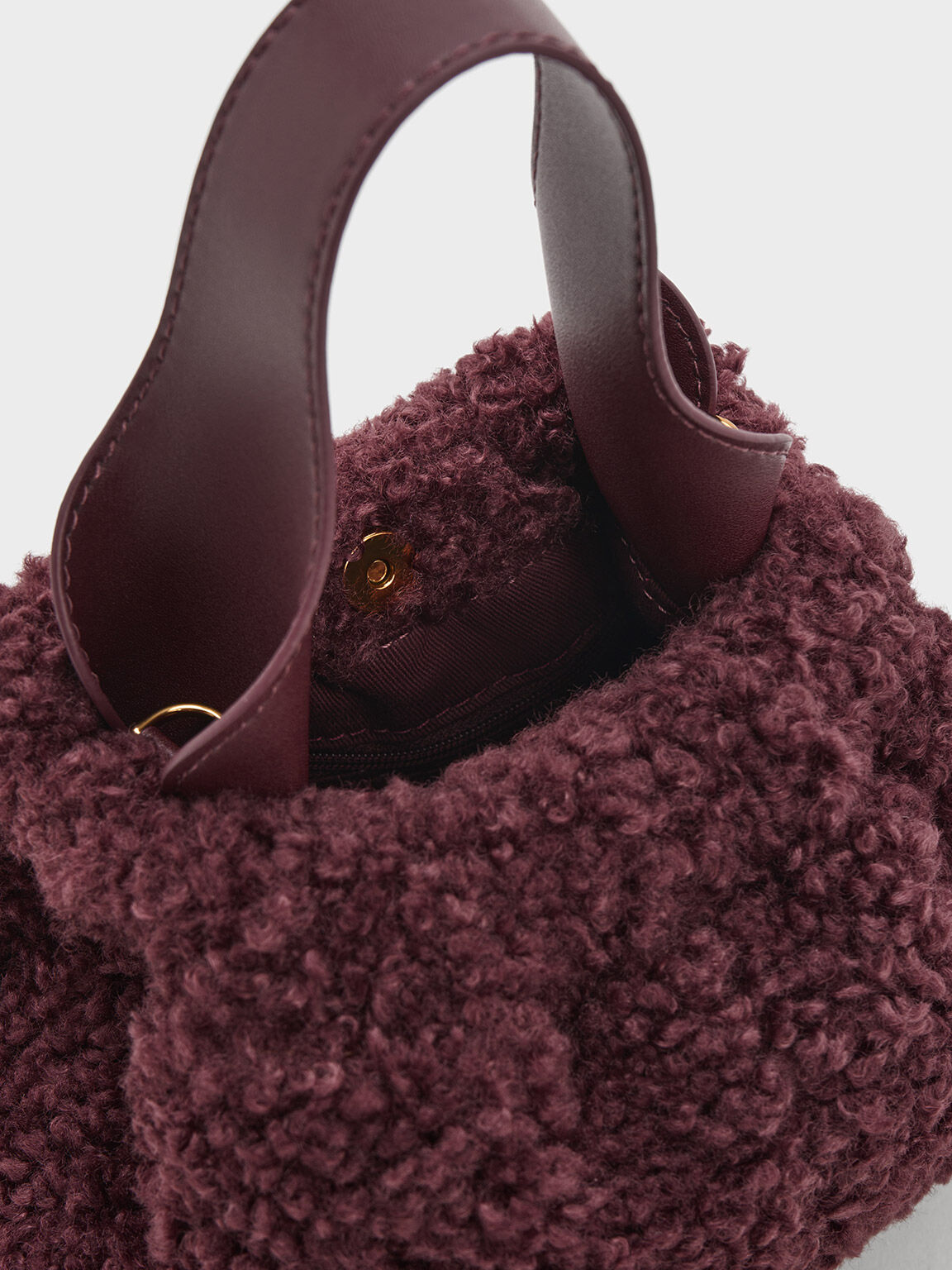 s Shoulder Bag Shaped Girl Gift Plush without strap lamb fleece -  Walmart.com