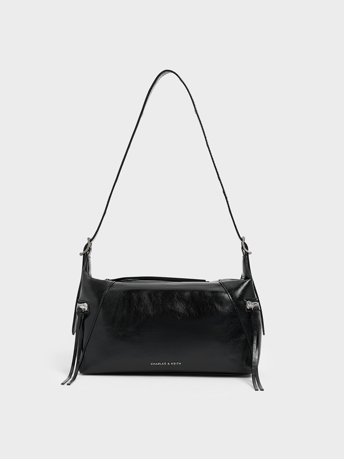 Xylia Shoulder Bag, Noir, hi-res