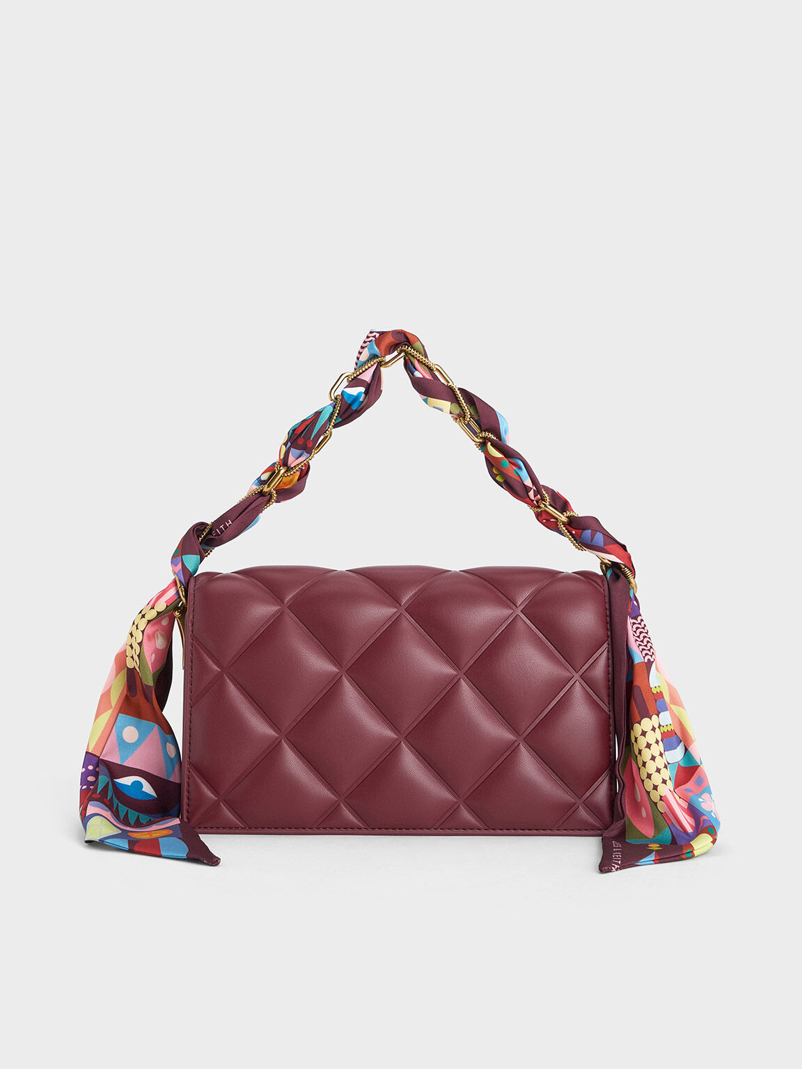 Quilted 2025 clutch bag