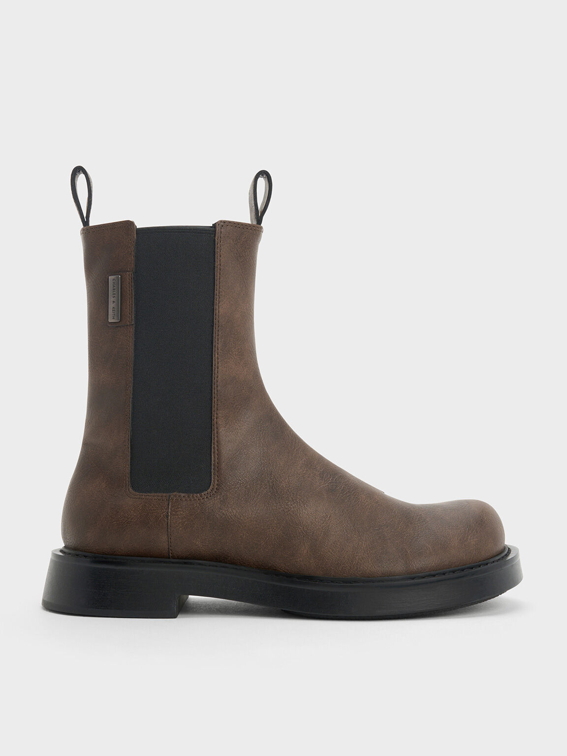 Bryn Chelsea Boots, Dark Brown, hi-res