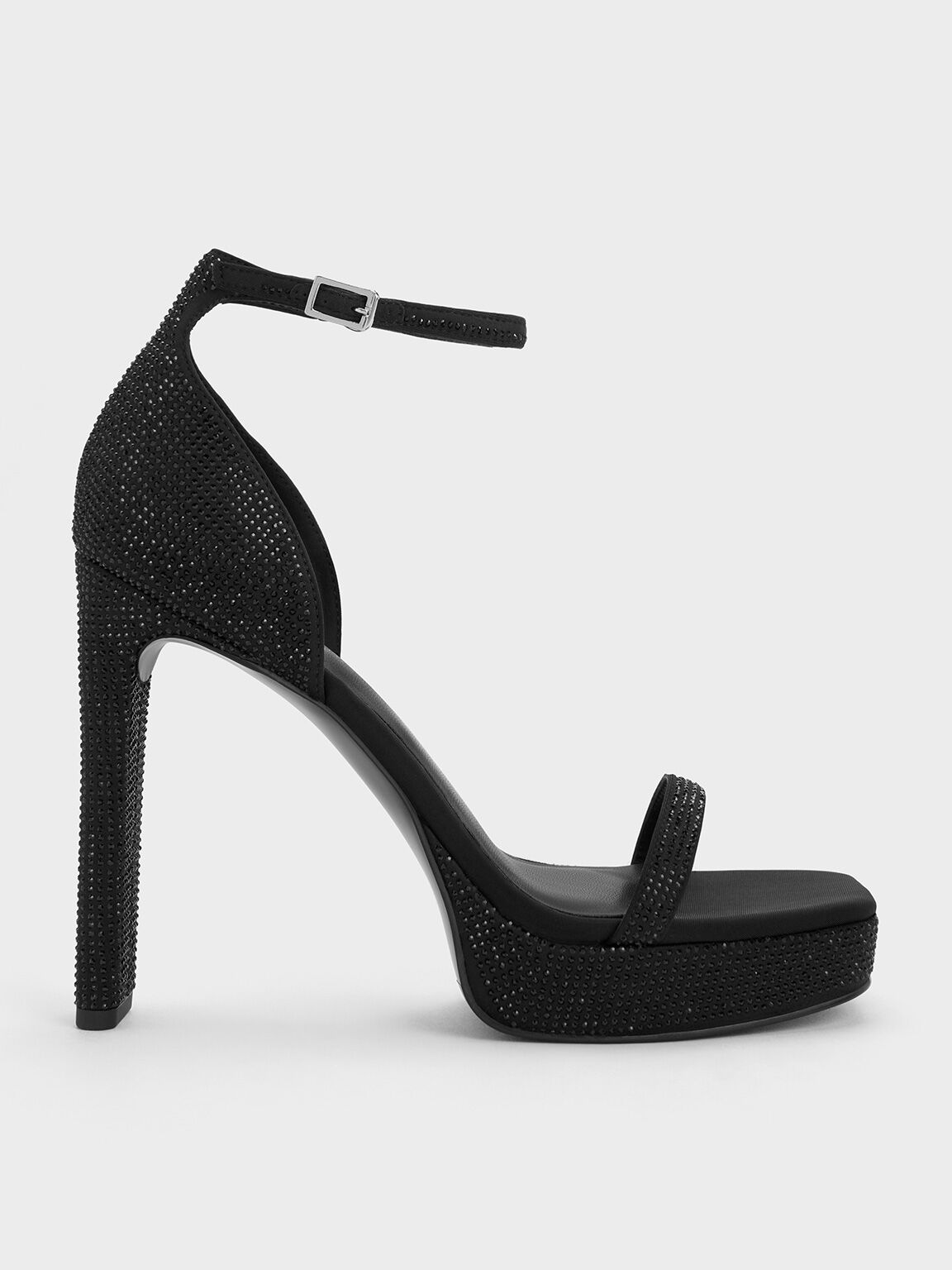 Charles & Keith Strappy Padded Platform Sandals, Women's Fashion, Footwear,  Sandals on Carousell