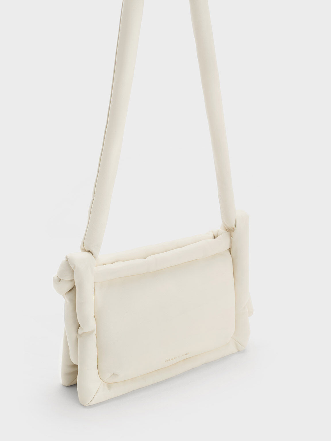 Errya Puffy Crossbody Bag, Cream, hi-res