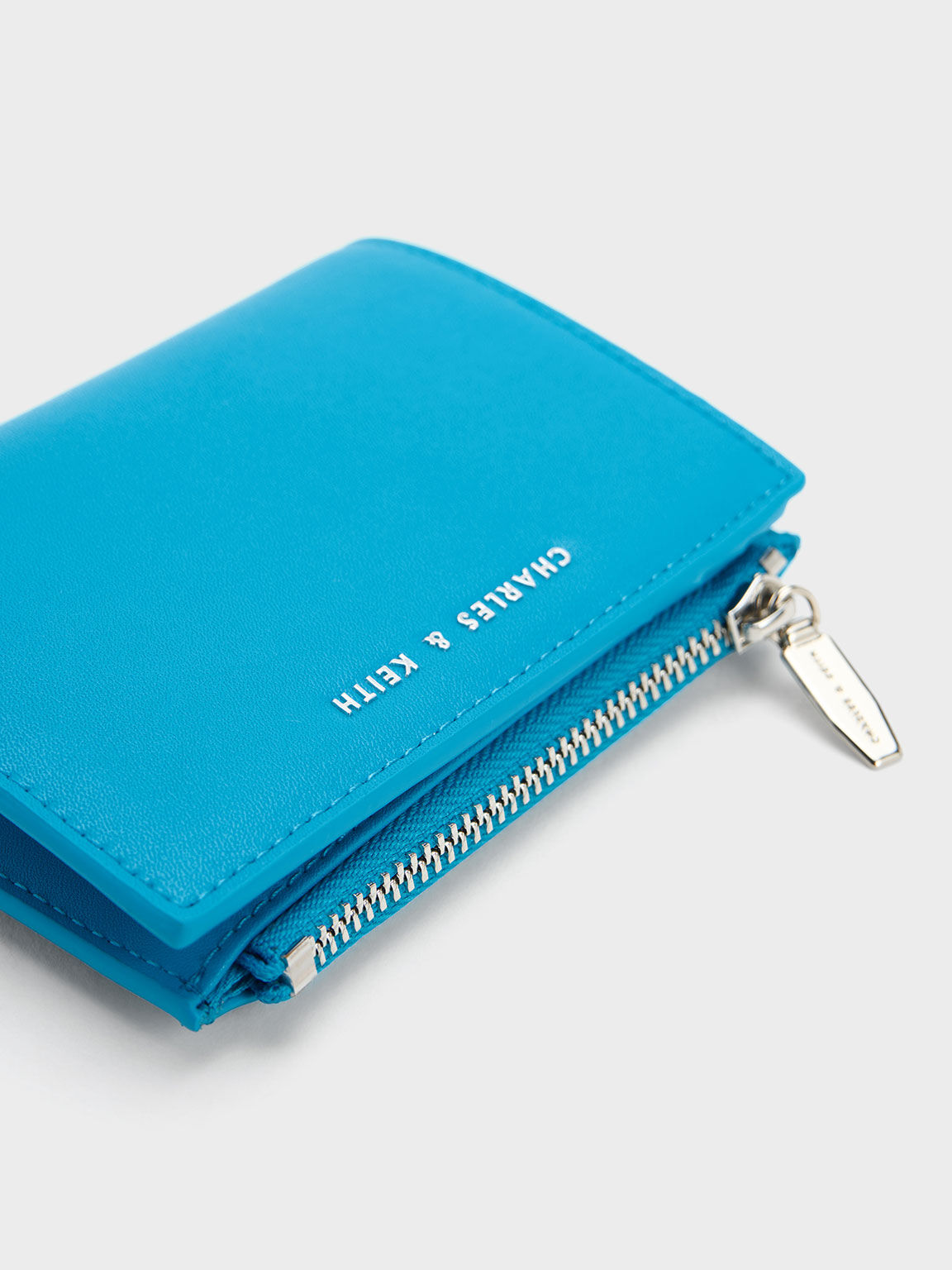 Harmonee Top Zip Small Wallet, Ocean, hi-res