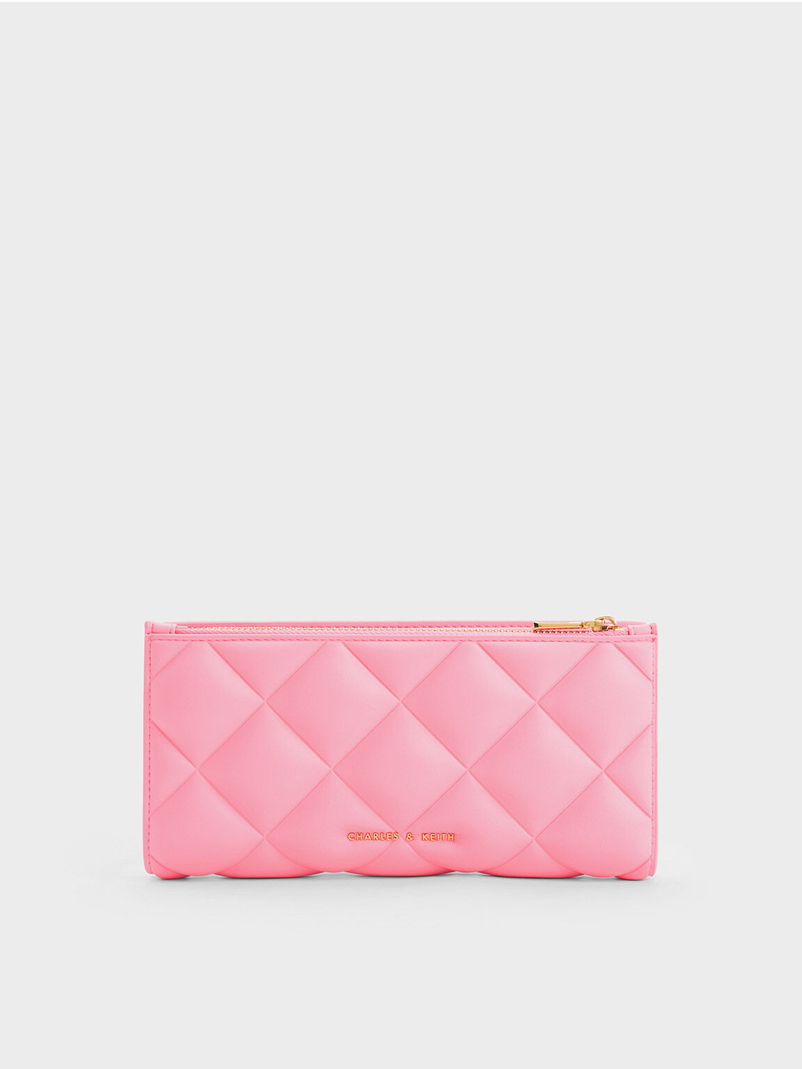 Leather Quilted Women's Wallet | Red | Sherry