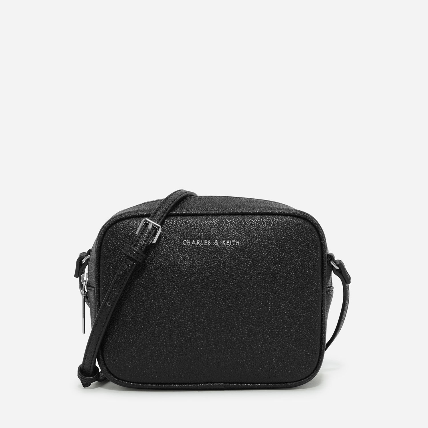 charles and keith sling bag black