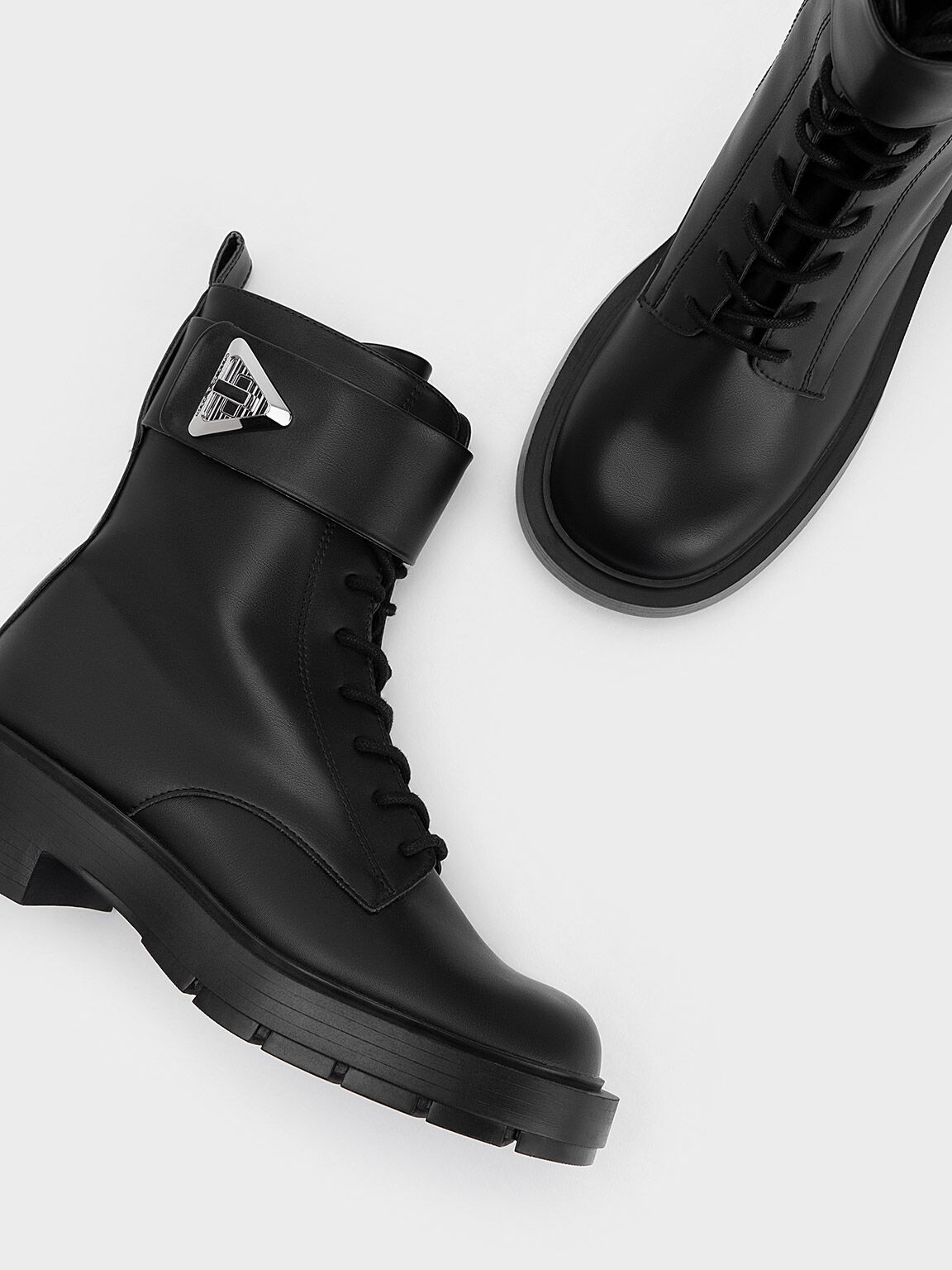 Ahluwalia Tabali leather ankle boots - Black